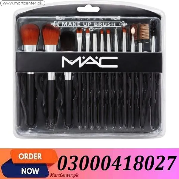 Mac Beauty Makeup Brush Set 12 Pcs Professional Makeup Kit